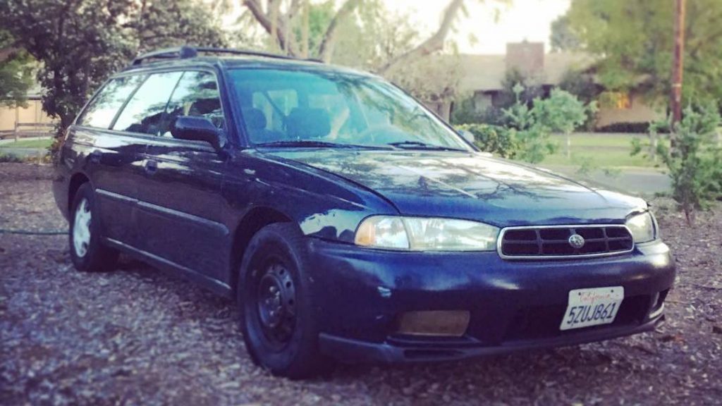 1998 Subaru Legacy L Wagon blue