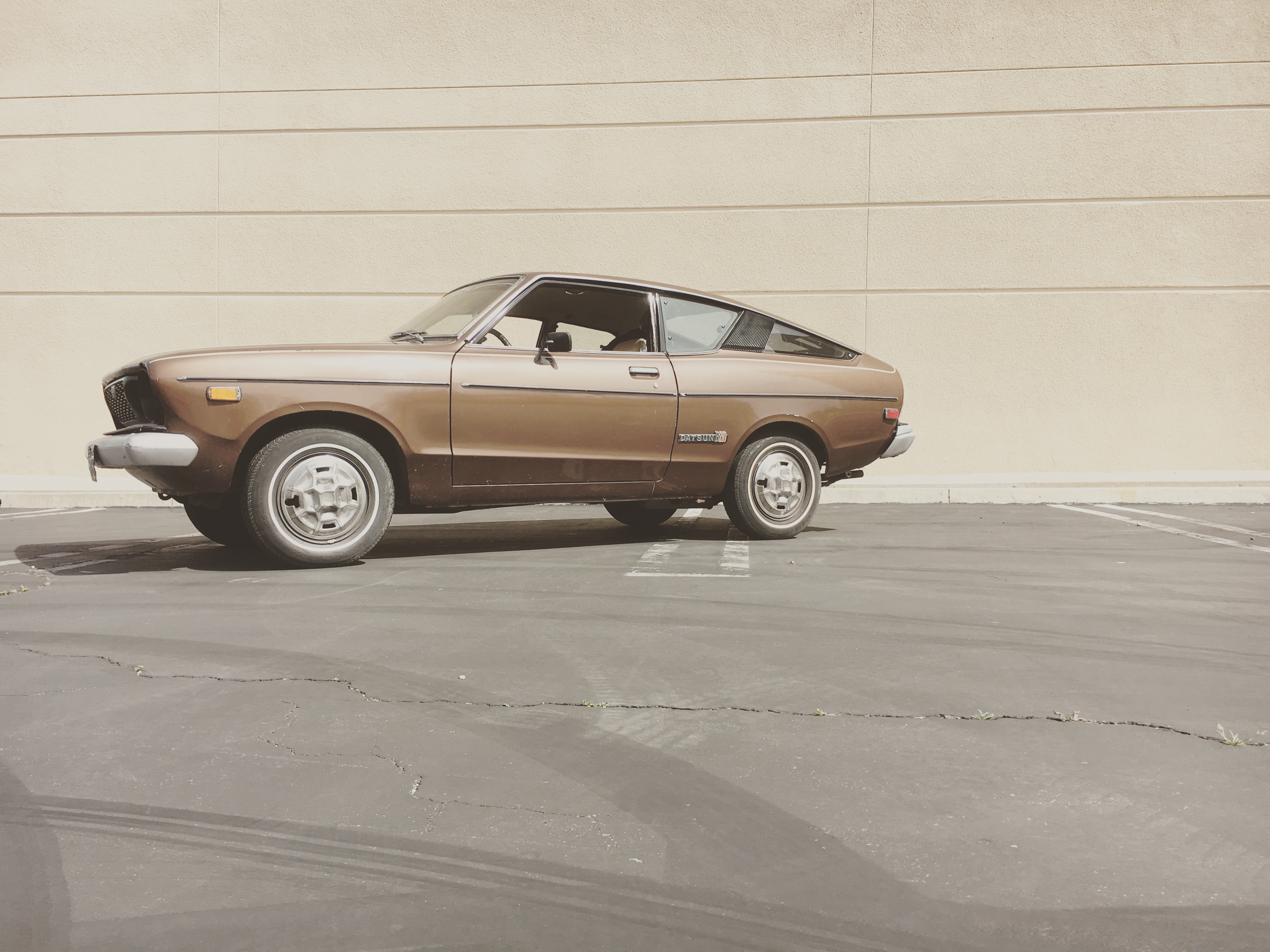 1974 Datsun B210 brown
