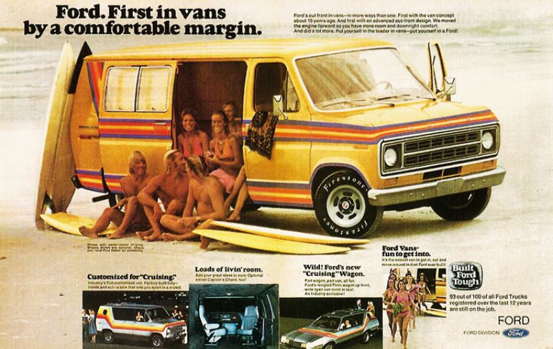 1970s custom vans - ford econoline