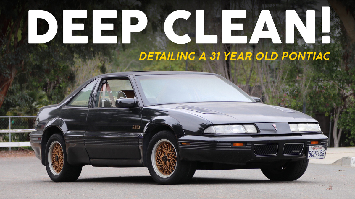 Deep Cleaning Pontiac Turbo Grand Prix