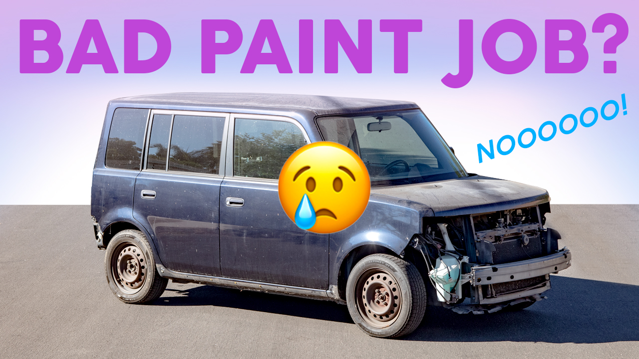 Scion xB Bad Paint Job