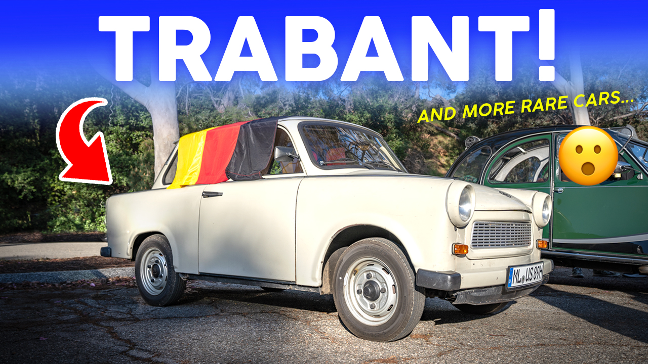 Trabant 601! And other rare cars!