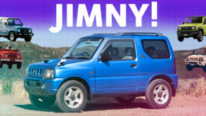 Suzuki Jimny History - all four generations