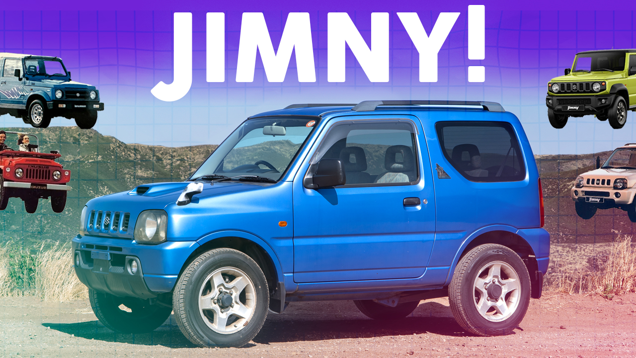 Suzuki Jimny History - all four generations
