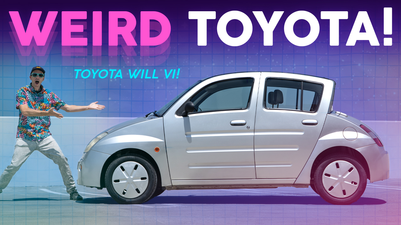 The weirdest Toyota ever built? Toyota Will Vi!