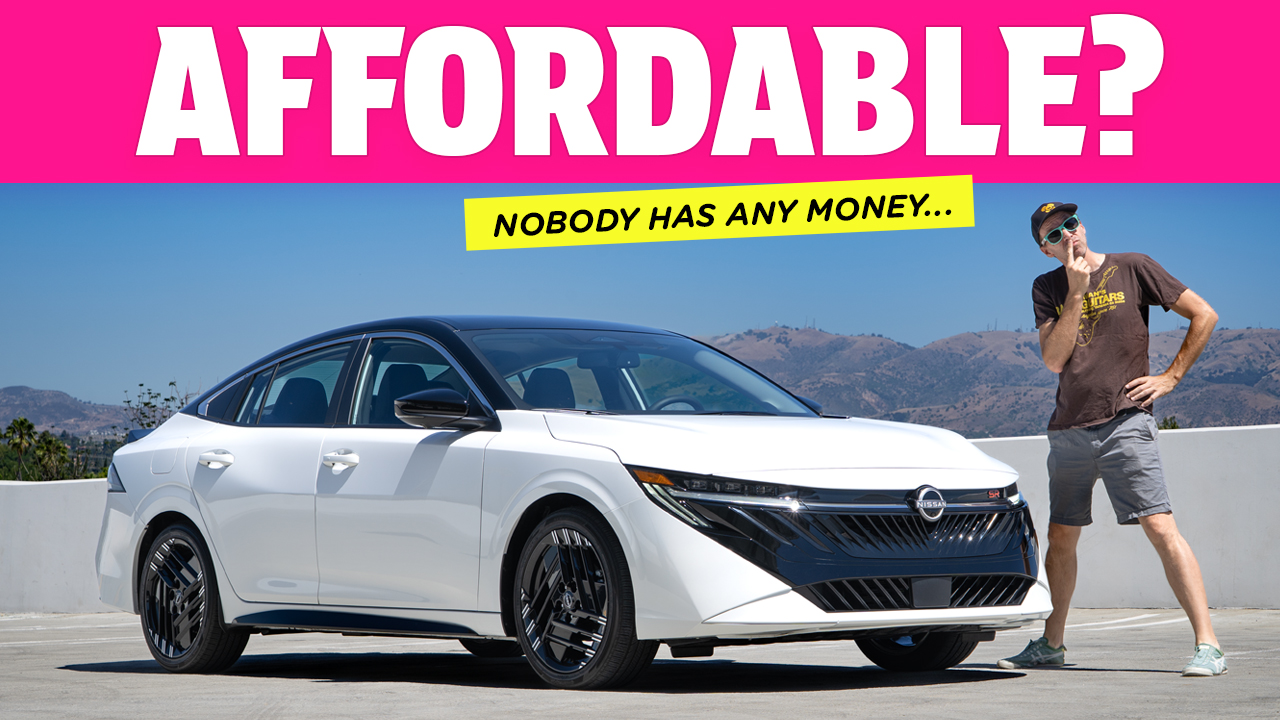 New Nissan Sentra review. Affordable? Nobody has any money!