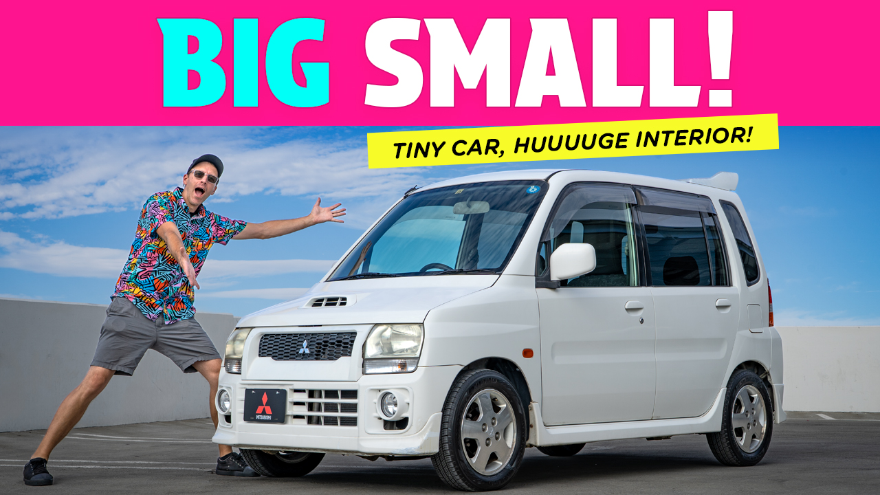 BIG SMALL! Tiny Car, Huuuuge Interior. 1999 Mitsubishi Toppo BJ Aero R